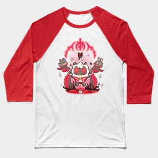 Cult of the Lamb Baseball T-Shirt